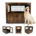 MaxxPet Houten Hondenbench 89x61x72cm