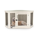 MaxxPet Houten Hondenbench 132x70x73cm Hoekmodel