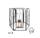 MaxxPet puppyren 100x60cm - 6 delig