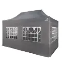 MaxxGarden Easy-up partytent - 3x6 m - Prof - zijwanden - Antraciet - doos1/2 (kopie)