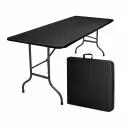 MaxxGarden Vouwtafel - Tuintafel - 180x70x74 cm - Zwart