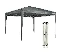 MaxxGarden Easy-up Partytent 3x3m - Opvouwbaar - Aluminium -Antraciet