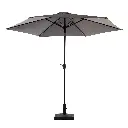 MaxxGarden Parasol 300 cm- tuin en balkon parasol - opdraaisysteem - Antraciet