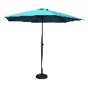 MaxxGarden Parasol 300 cm - tuin en balkon parasol - opdraaisysteem - Blauw