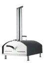 Draagbare Pellets Pizza Oven -Schouw & Temperatuurmeter 
