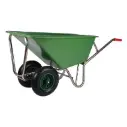 Kruiwagen Poly 160 liter met 2 wielen