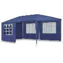 MaxxGarden Partytent 3x6m met zijwanden - Blauw  Retourdeal