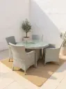 Luxe Tuinset aluminium met weersbestendige kussens