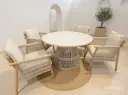 Luxe tuinset aluminium met weersbestendige kussens