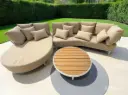 Luxe Loungeset aluminium met weersbestendige kussens