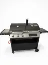 Luxe houtskool en gas barbecue