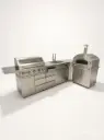 Luxe gas barbecue buitenkeuken