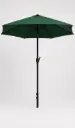 Maxxgarden parasol - kantelbaar - 300cm - donkergroen 