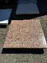 Parasolvoet graniet 80x80cm - 130kg roos