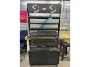 Winkeldisplay Zwart 96x36x195cm