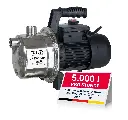 T.I.P. GP 5000 Inox tuinpomp 1200W, 5000 l/h, 4.5 Bar, roestvrij staal