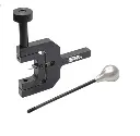 Draaigereedschap voor het draaien van bollen, 3/8" schacht met HSS-snijpunt, precisiegereedschap voor metaalbewerking, voor gladde bolvormen, compatibel