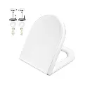 GRIFEMA G951 Premium wc-bril – antibacterieel en krasbestendig UF-materiaal – vergeelt niet – keramische afwerking – softclose – snel afneembaar voor eenvoudige reiniging – D-vorm