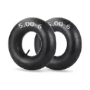 GICOOL 2 stuks binnenbanden 13 x 5,00-6 met TR-13-ventiel voor zitmaaiers, sneeuwploegen, tuinwagens en handwagens