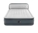 Intex 64448ND DuraBeam UltraPlush luchtbed met hoofdbord en 220 V pomp, tweepersoonsbed, met dubbellaagse Fiber-Tech-binnenconstructie