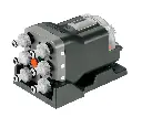 Gardena Automatische waterverdeler: 6-wegverdeler, eenvoudig te bedienen, ruimtebesparend, flexibel inzetbaar, ook ideaal bij lage waterdruk, 3/4" (1197-20)
