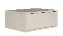 Selsey Hangend nachtkastje, kasjmierkleur, 50×36×20,8cm, met lade, minimalistisch, openen door indrukken, Scandinavisch