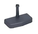 Avilia Parasolvoet, gevuld met cement, verstelbaar 21–36mm, 20 kg, 50×25×9cm