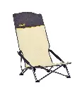 Uquip Campingstoel Sandy XL Boulder I, opvouwbare strandstoel max 120 kg