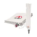 Doppler tuin parasolhoes XL voor zweefparasol - beschermhoes max diameter 400 cm, ritssluiting en bedieningsstok