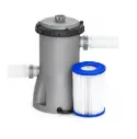 Bestway 3025 L/u Flowclear filterpomp, bovengrondse zwembadreiniger voor zwembaden van 1.100-17.400 liter, inclusief vervangbare filterpatroon