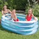 Intex 57482NP ovaal kinderbad zwembad Walvis, 163×107×46cm