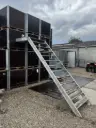 Aluminium bordes trap 107x250cm