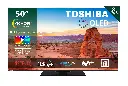 Toshiba 50QV3463DG Smart TV QLED 4K UHD 50" HDR10, Dolby Audio, compatibel met Alexa , Bluetooth