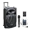 Ibiza Port8VHF-BT mobiele PA-luidspreker, bluetooth, USB, SD, 200 W RMS met micro