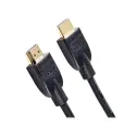 Amazon Basics HDMI-Kabel 4K van 1,8 m, Hoge Snelheid 18 Gbps met Ethernet, 4K@60 Hz, 2160p, Zwart