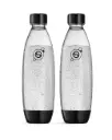 sodastream 2x Fles 1L FUSE Duopack, Zwart