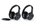 Meliconi HP Easy Digital Bundle, 2 draadloze TV-stereokoptelefoons, 100% digitaal met analoge/digitale audio-ingang en  zendstation