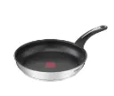 Tefal Emotion Pan 20 cm, Antiaanbaklaag, Gelijkmatige Warmteverdeling, Inductie, Kookindicator E3000204 Cranberry