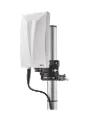 EMOS - Binnen- en Buitenantenne Village, Actieve Universele Antenne voor Ontvangst op Afstand (0-80 km) van DVB-T2, DAB, FM, Full HD, met Ingebouwd LTE-Filter, 4G/5G-Filter en Versterker