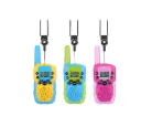 NK Walkie Talkies voor Kinderen van 4 tot 9 Jaar, Speelgoed met Zaklamp, 22 Kanalen, Lange Afstand 3km, LED-Scherm, Batterijen Inbegrepen - 3 Stuks
