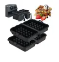 2 Stuks Wafelvorm voor Ninja Heteluchtfriteuse, Ninja Heteluchtfriteuse , Inzet van Siliconen, Wafelvorm voor Airfryer