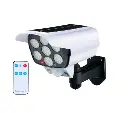 Grundig Solar Buitenlamp LED met Bewegingssensor 120° (3-5 m) - Draadloze Veiligheidsverlichting - 3 Modi - Afstandsbediening Inbegrepen - Wandmontage - Waterdicht IP44