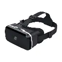NK 3D VR-bril voor smartphone – intelligente virtuele reality-bril voor smartphones tussen 4,7 inch - 6,53 inch, kijkhoek 90-100 graden, 360 graden draaiing, verstelbare objectief en pupillen – zwart