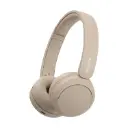 Sony WH-CH520 Draadloze Bluetooth-headset met ruisonderdrukking - Beige