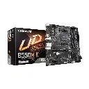 GIGABYTE B550M K Motherboard - AMD Ryzen 5000 Processors, up to 4733MHz DDR4, 1xPCIe 4.0 + 1xPCIe 3.0 M.2, 1GbE LAN, USB 3.2 Gen 1