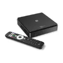 Telesysteem op T2 HD: Android TV digitale terrestrische decoder, Smart TV-upgrade, DVB-T2 HEVC HDR10+ HLG-tuner, HDMI, SCART-adapter inbegrepen - Google Certified