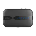 D-Link 4G mobiele router voor data SIM (4G/LTE, 3G, WIFI N tot 150 Mbps, WPS, 2000mAh batterij, WPA2), zwart, N300Mbps