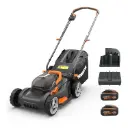 WORX WG743E accugrasmaaier 40V 40 cm met 2x 4,0Ah accu