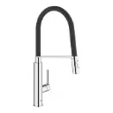 GROHE Feel keukenkraan uittrekbare profdouche, 360°, chroom