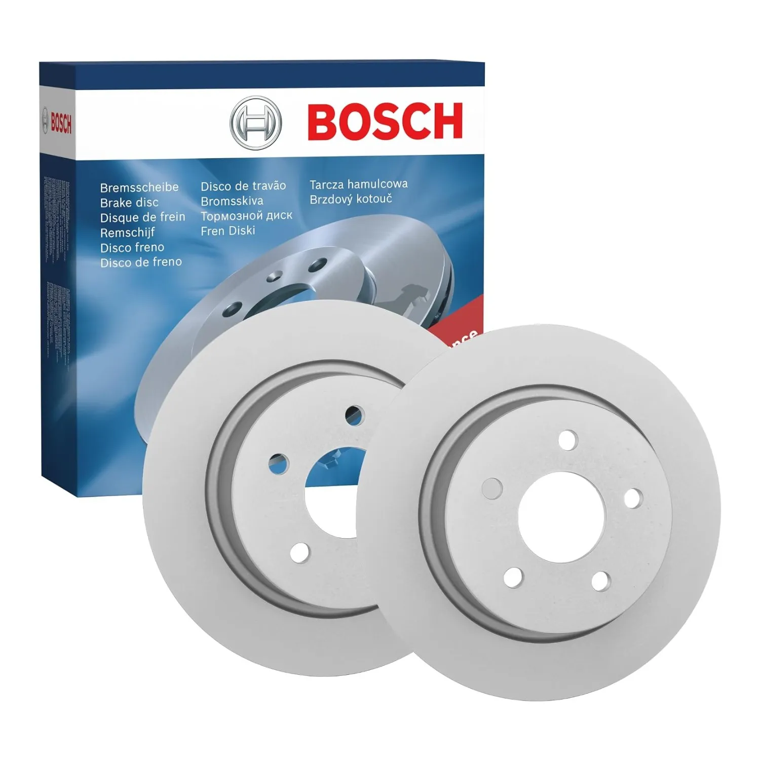 Bosch BD1592 remschijven achteras 279,9 mm massief, 2 stuks